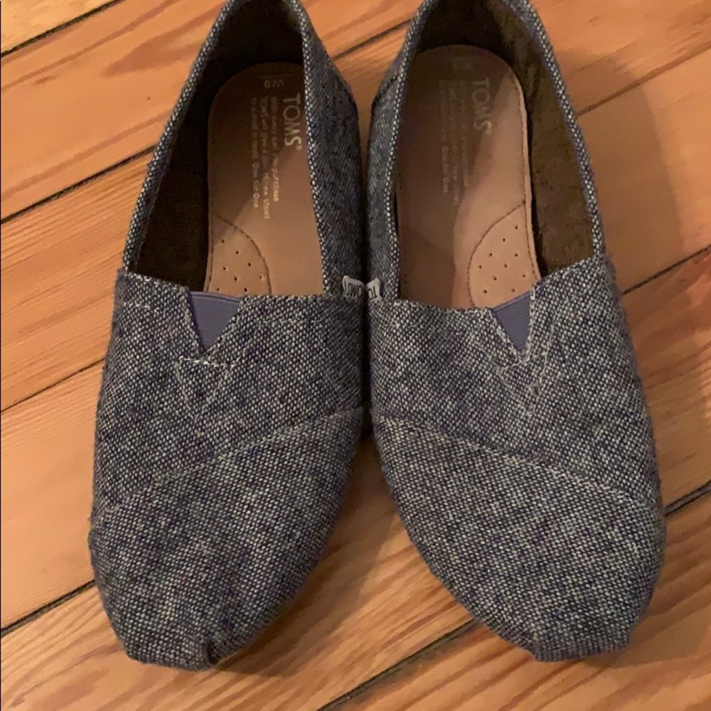 Toms Slip Ons Size 9